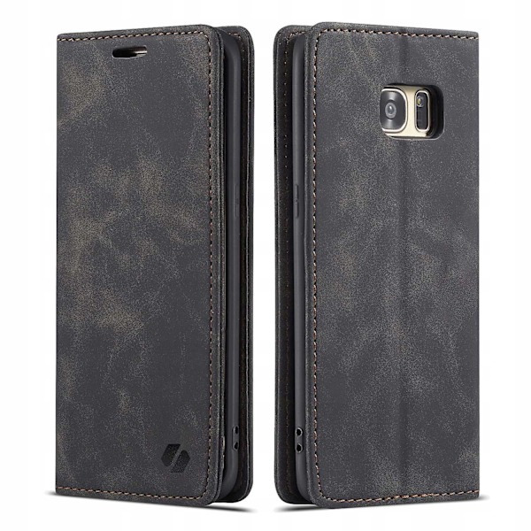 Spacecase Fodral Pålbockskydd För Samsung Galaxy S7 Edge Black