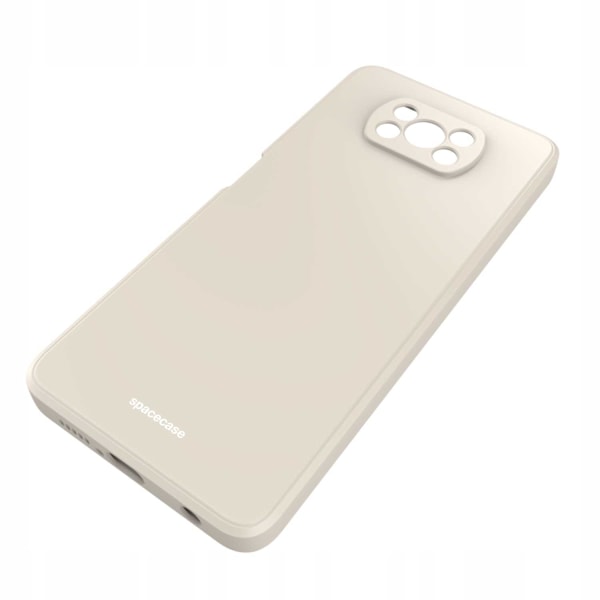 Spacecase Silikonecase-Skydd För Poco X3 Pro Nfc Bone