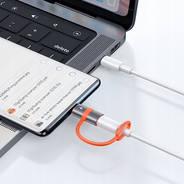 MCDODO ADAPTER ADAPTER USB-C TILL MIKRO-USB TILL USB TYP C 3A 480MBPS