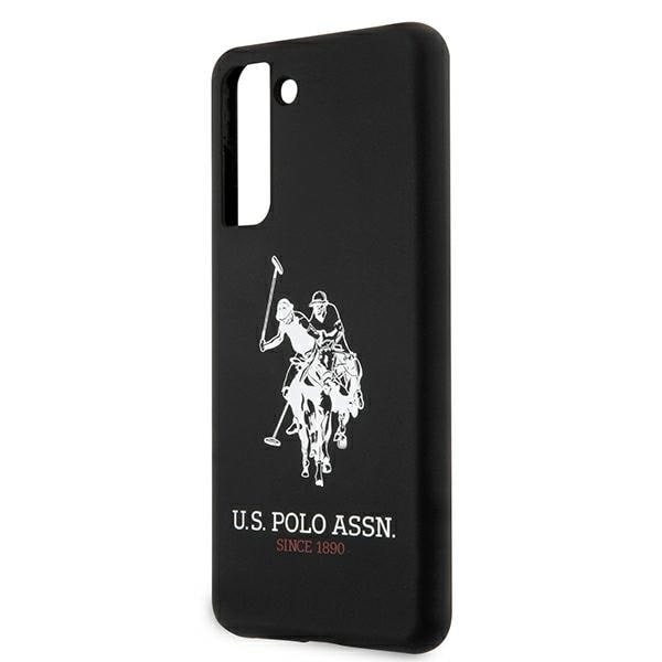 AMERIKANSK SAG POLO ASSN. SILIKONELOGO PÅ SAMSUNG GALAXY S21+ - SORT