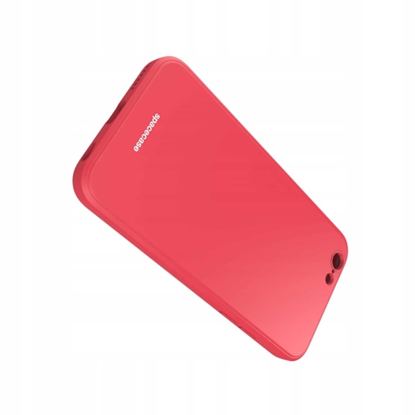 Spacecase Silikonfodral För Iphone 7 8 Se 2020 Rött Skydd