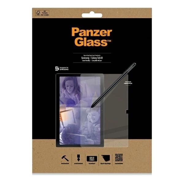 PANZERGLASS E2E ALMINDELIG HÆRDET GLAS TIL SAMSUNG GALAXY TAB A8