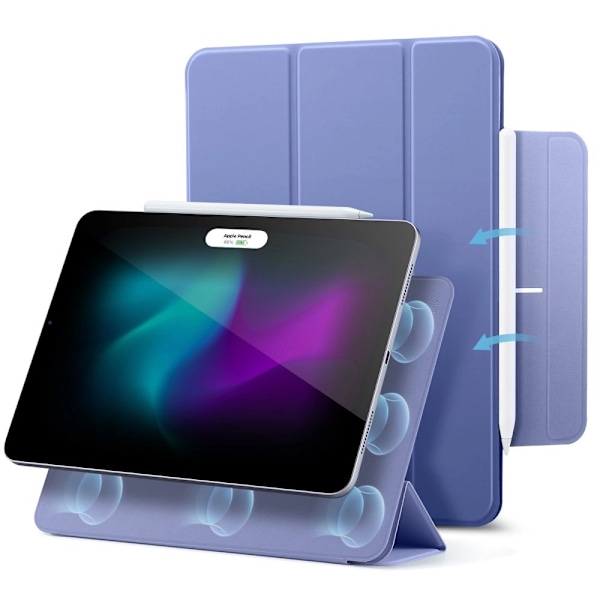 ESR REBOUND MAGNETISK ETUI TIL IPAD PRO 13'' 2024 - LILLA