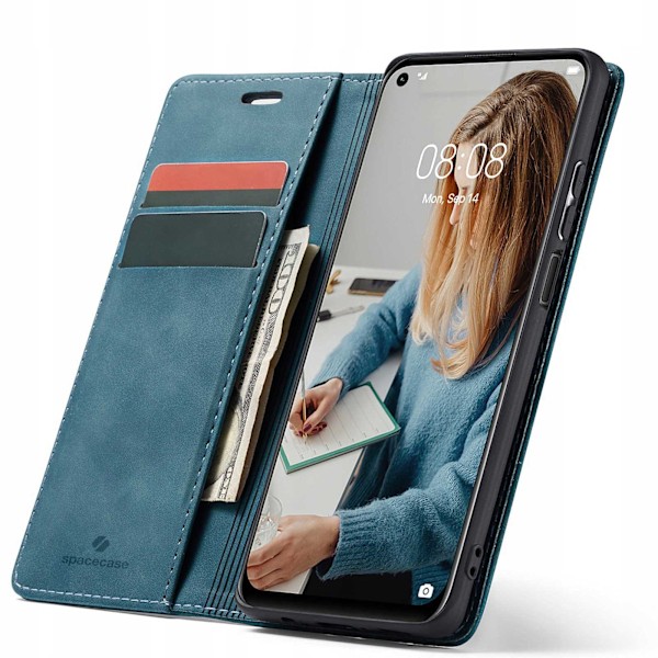 Spacecase Väskor För Huawei P40 Lite Blåt Väska