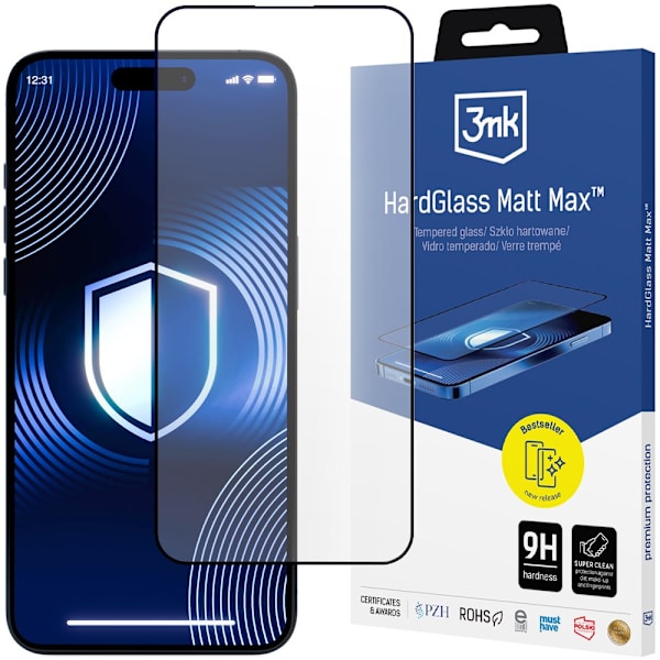Apple iPhone 15 Plus - 3mk HardGlass Matt Max