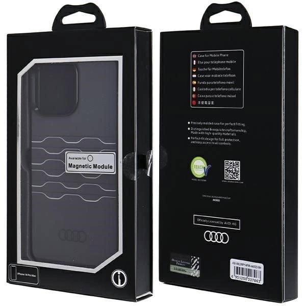 AUDI IML MAGSAFE ETUI TIL IPHONE 14 PRO MAX - SORT