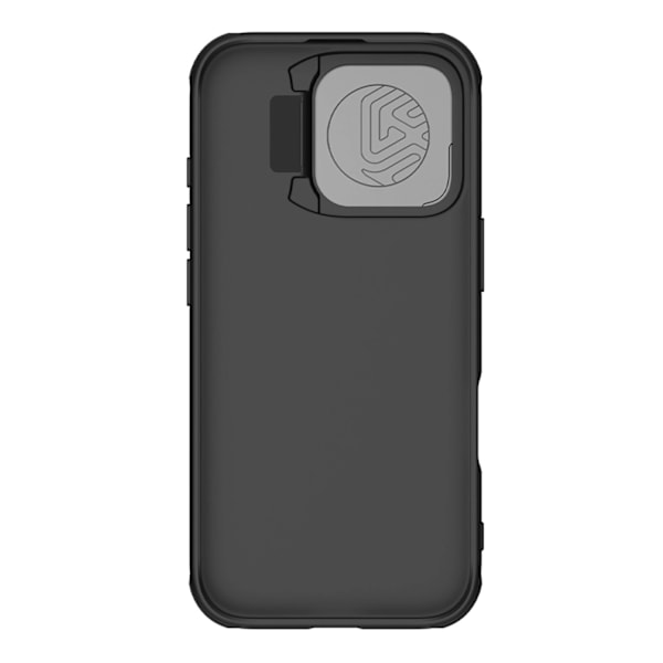 NILLKIN CAMSHIELD PROP-ETUI TIL IPHONE 16 PRO MED KAMERACOVER OG STATIV - SORT