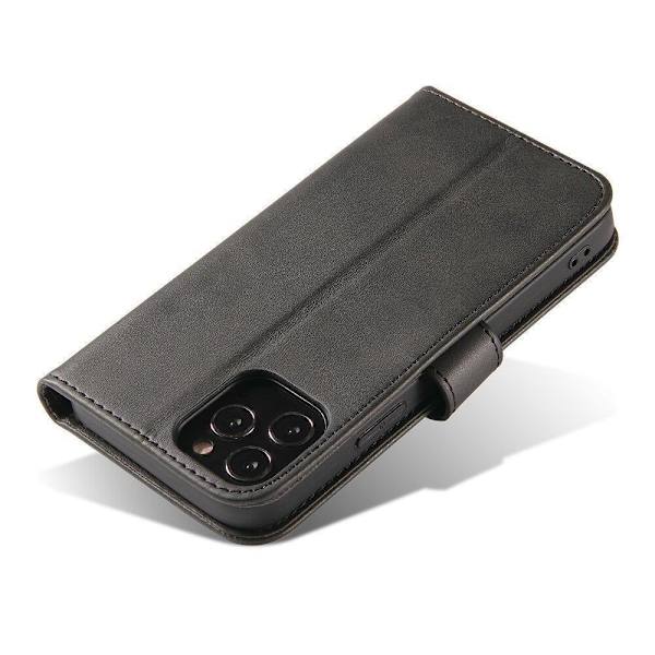 Magnetisk etui, stilig etui, dekselklaff og stativfunksjon for OnePlus Ace, svart
