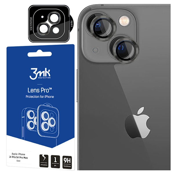 APPLE IPHONE 14 - 3MK LENS PROTECTION PRO GRAPHITE