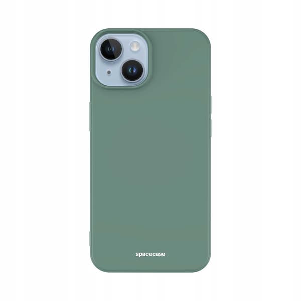 Spacecase Silikonfodral Till Iphone 14 Mörkgrön