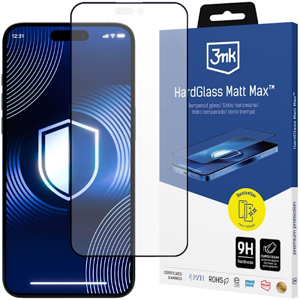 Apple iPhone 15 Pro Max - 3mk HardGlass Matt Max