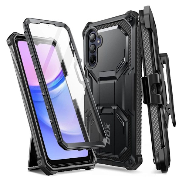 IBLSN ARMORBOX SUPCASE COVER TIL SAMSUNG GALAXY A15 4G / 5G - SORT