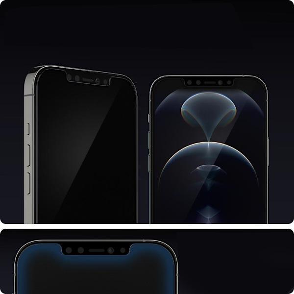 HÆRDET GLAS SPIGEN GLAS.TR "EZ FIT" 2-PACK IPHONE 12/12 PRO