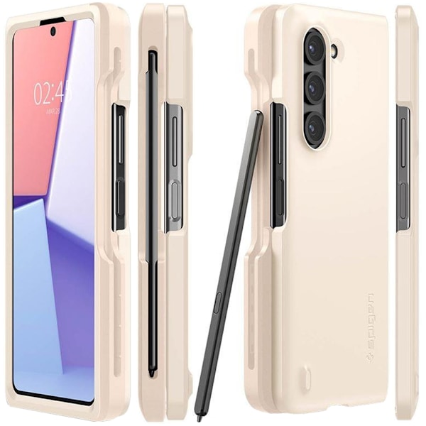 SPIGEN THIN FIT PEN GALAXY MED FOLD 5 PEARLED IVORY
