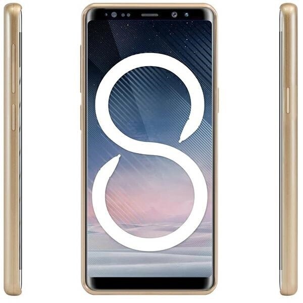 Mercury Jelly Fodral iPhone 14 Pro 6.1" guld/guld