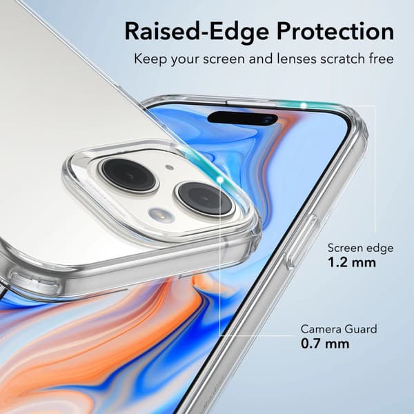 ESR PROJECT ZERO ETUI TIL IPHONE 15 - GENNEMSIGTIG