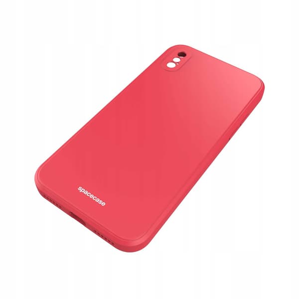 Spacecase Silikonfodral För Iphone X Xs Rött Skyddskydd