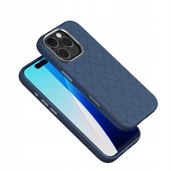 Rymdfodral För Iphone 16 Pro Classy Mag Mörkblåt