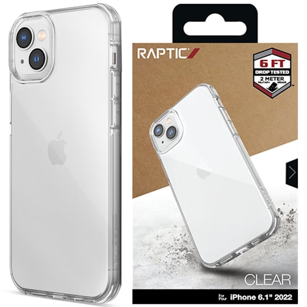 RAPTIC X-DORIA TASKER TRANSPARENT TASKER TIL IPHONE 14 PLUS