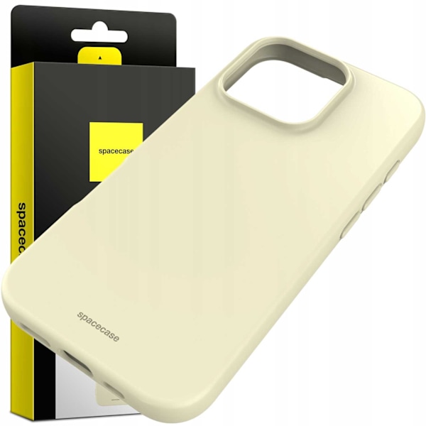 Spacecase Silikonfodral För Iphone 16 Pro Bone Phone Skydd