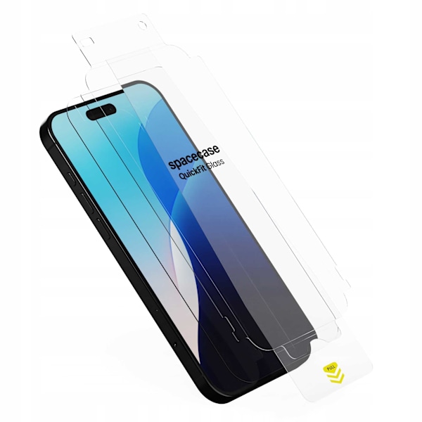 Spacecase Quickfit Härdat Glas För Iphone 16 Pro Max Skyddsskärm