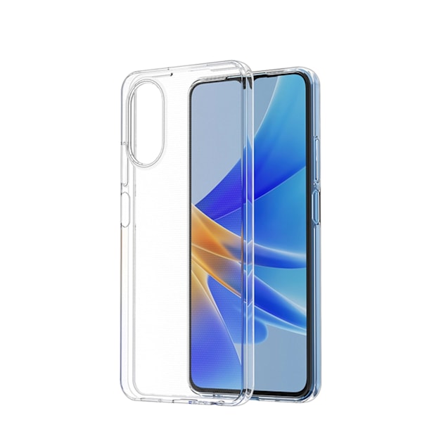 ULTRAKLART 0,5 MM ETUI TIL OPPO A17 SLIM COVER TRANSPARENT