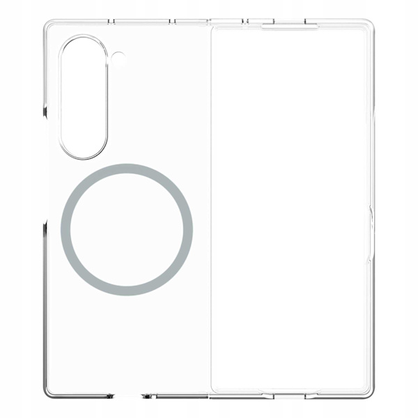 Spacecase Case Crystal Magcase Cover För Samsung Galaxy Z Fold 6
