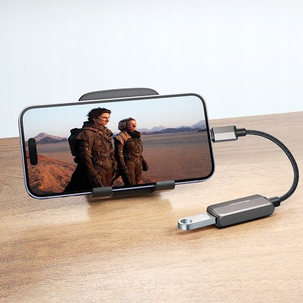 MCDODO ADAPTER LYNADAPTER USB 3.0 OTG-KABEL IPHONE-LADDNING