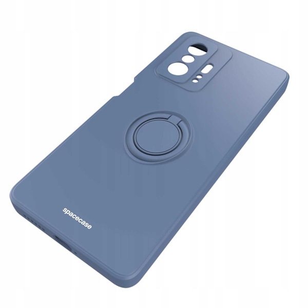 Spacecase Silikoncase Ring För Xiaomi Mi 11T 11T Pro Blue
