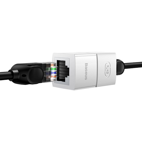 Nettverkskontakt Ethernet-kabelkontakt RJ-45 Baseus AirJoy Series 10 stk - hvit