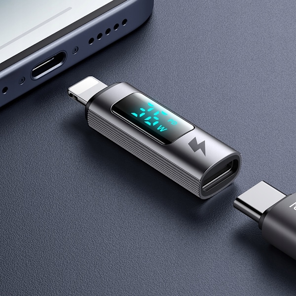 MCDODO ADAPTER USB-C USB TYP C TILL LIGHTNING IPHONE 36W METER