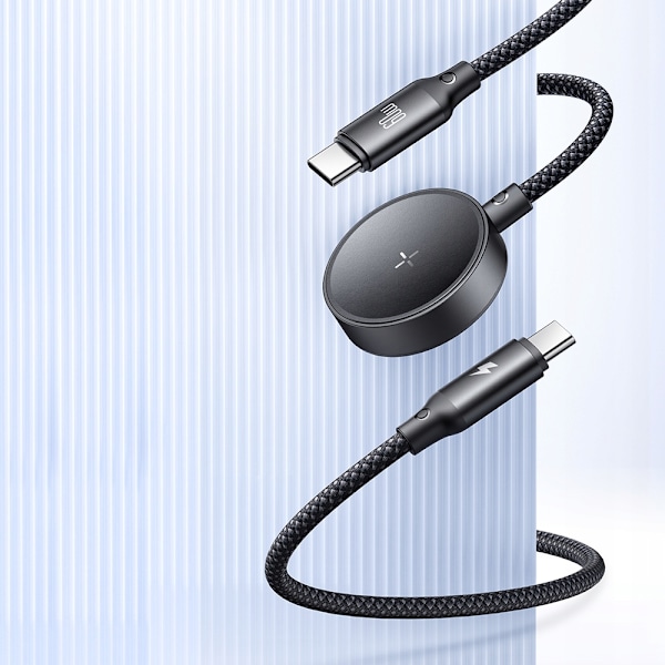 MCDODO INDUKTIV LADDARE FÖR SAMSUNG GALAXY WATCH 2IN1 USB-C KABEL FÖR BÄRBAR DATOR