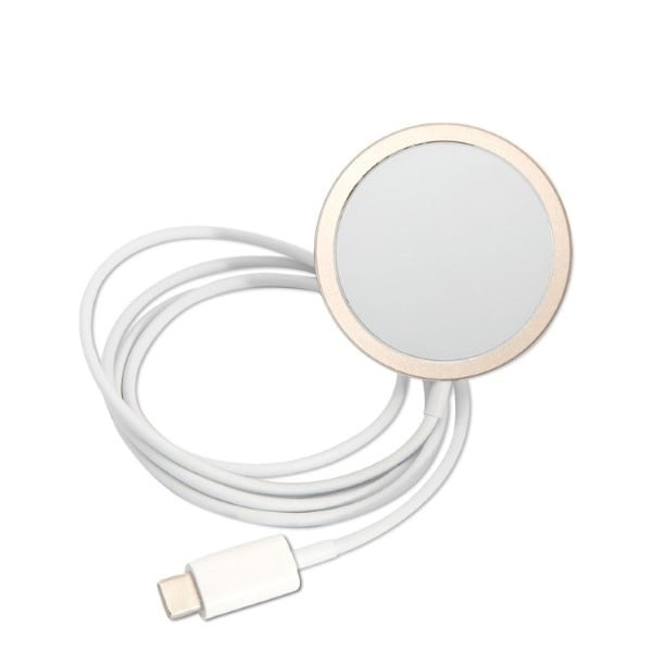 Guess Set MagSafe lader + etui for iPhone 14 Pro 6.1 Rosa 4G-utskrift (GUBPP14LH4EACSP)