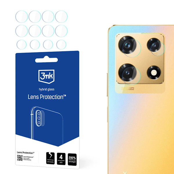 3MK LENS PROTECTION HYBRID KAMERAGLAS TIL INFINIX NOTE 30 PRO