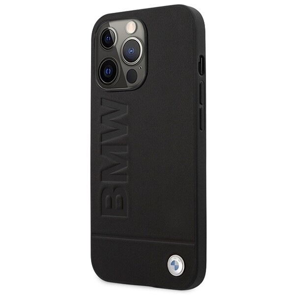 BMW SIGNATURE LOGO IMPRINT MAGSAFE ETUI TIL IPHONE 14 PRO MAX - SORT