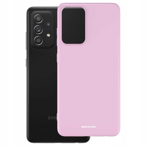 Spacecase Silikonfodral Galaxy A52 A52S Lilac Cover