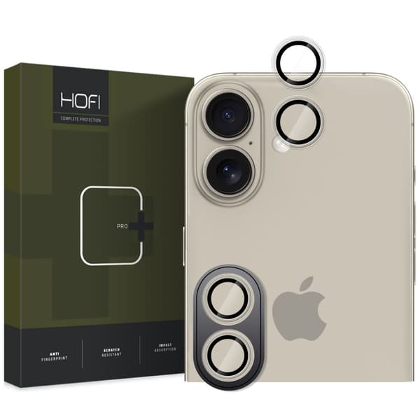 HOFI CAMRING PRO+ CAMERA COVER IPHONE 16/16 PLUS CLEAR
