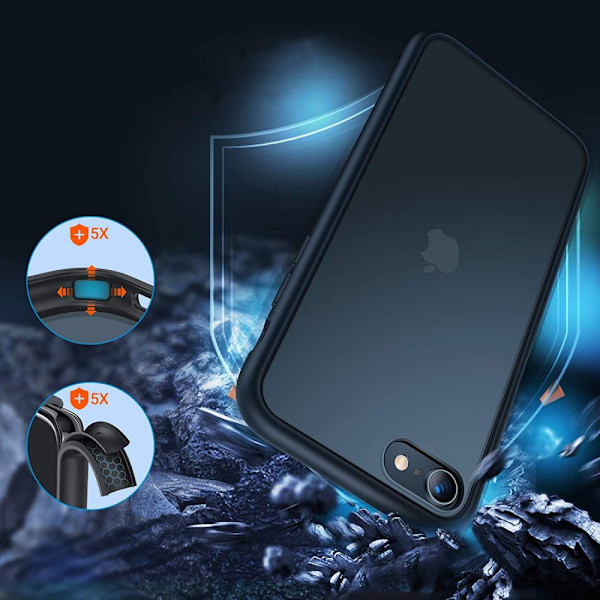 TECH-PROTECT MATTFIT IPHONE 7/8 / SE 2020 / 2022 SORT