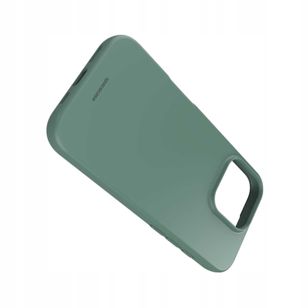 Spacecase Silikonfodral För Iphone 16 Pro Mörkgrön Skydd