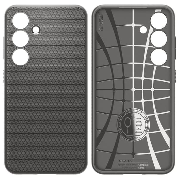 Spigen Liquid Air Deksel til Samsung Galaxy S24 - Grå