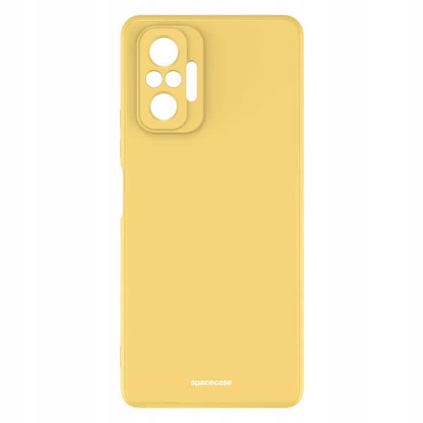 Spacecase Silikonfodral För Xiaomi Redmi Note 10 Pro Yellow