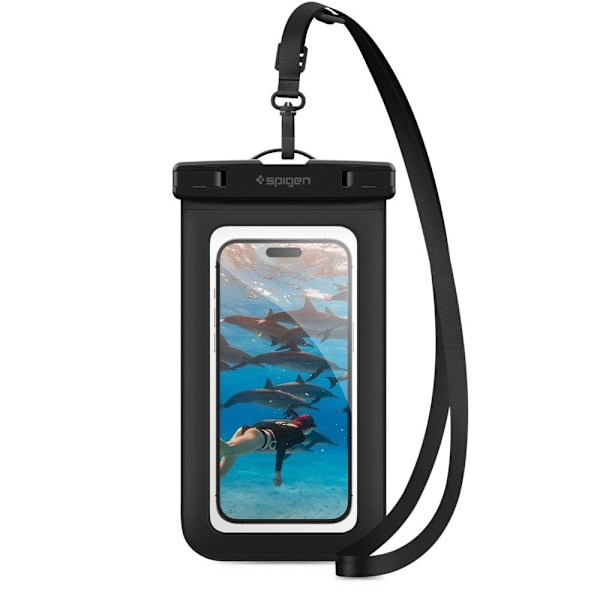 SPIGEN A601 UNIVERSAL VANNTETT KASSE SORT