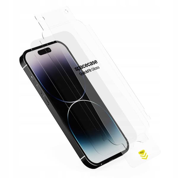 Spacecase Quickfit Härdat Glas För Iphone 14 Pro 6,1 Tum