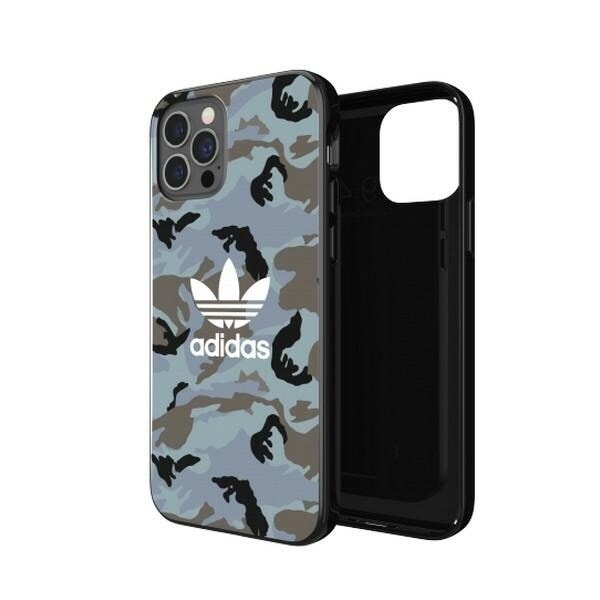 ADIDAS OR SNAPCASE CAMO COVER TIL IPHONE 12 / IPHONE 12 PRO - BLÅ OG SORT