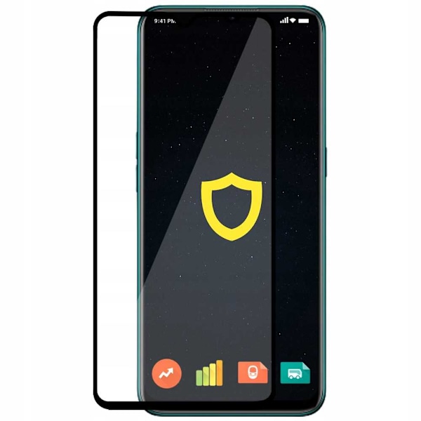 Spacecase 5D Härdat Glas För Oppo A16 Skyddsfolieskärm