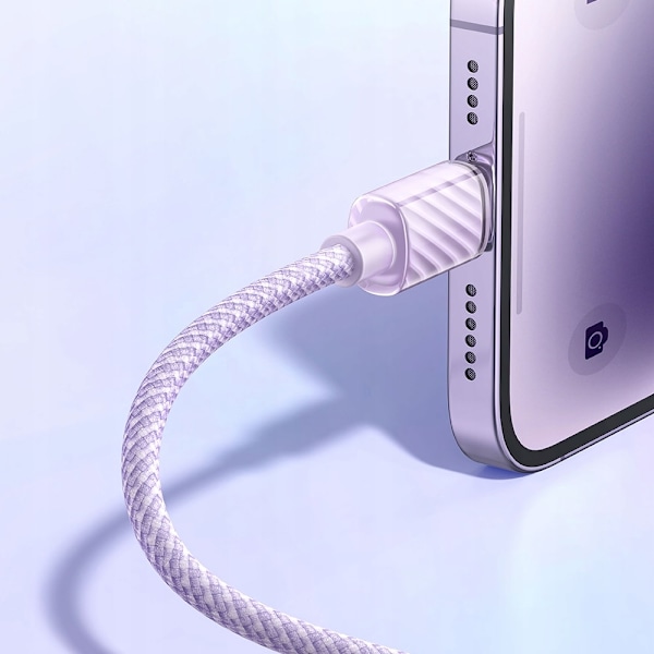 MCDODO LADDARE USB-C LIGHTNING-KABEL IPHONE 12 13 14 PRO 2M LILLA