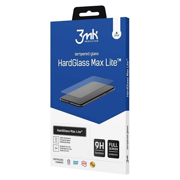 9H 3MK HARDGLASS MAX LITE GLAS PÅ OPPO A38