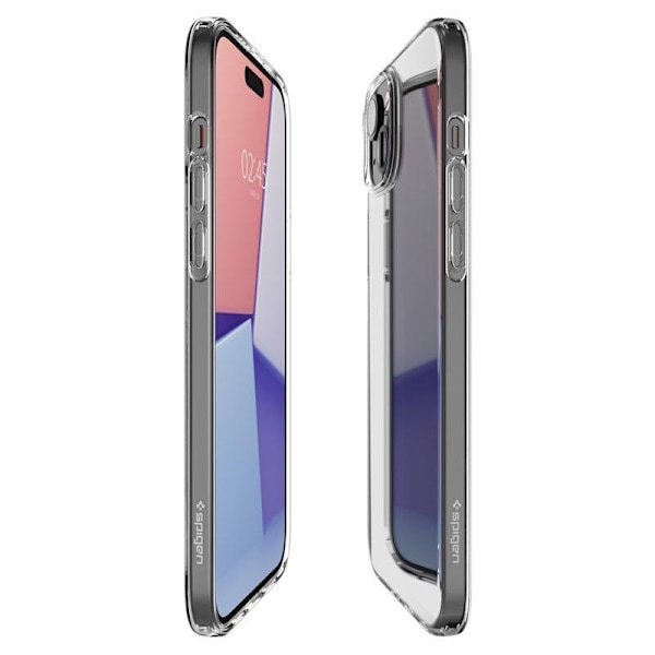 Spigen Crystal Flex, krystallklar - iPhone 15 Plus