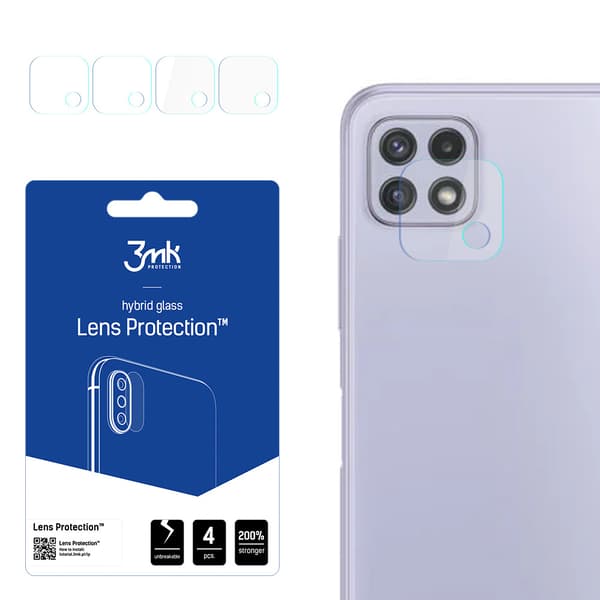 SAMSUNG GALAXY A22 5G - 3MK OBJEKTIVBESKYTTELSE