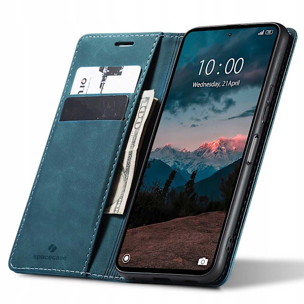 Spacecase Fodral Pålbockskydd För Xiaomi Redmi Note 11 Pro 5G Blue